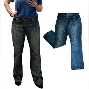 PaperDenim & Cloth mid rose boot leg Jean